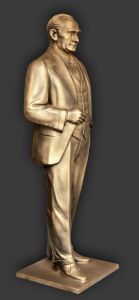 280 cm Sivil Kıyafetli Atatürk heykeli 