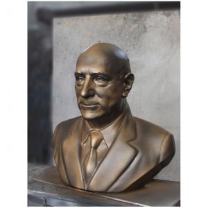 Faruk Ürkmez Bronz Büst Yapımı